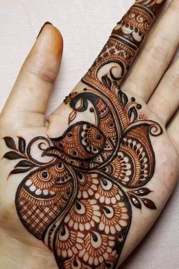 Basic Arabic Mehndi Designs (10)