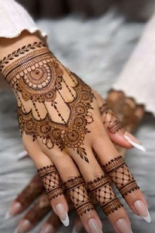 Basic Arabic Mehndi Designs (11)