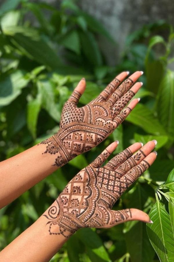 Basic Arabic Mehndi Designs (2)