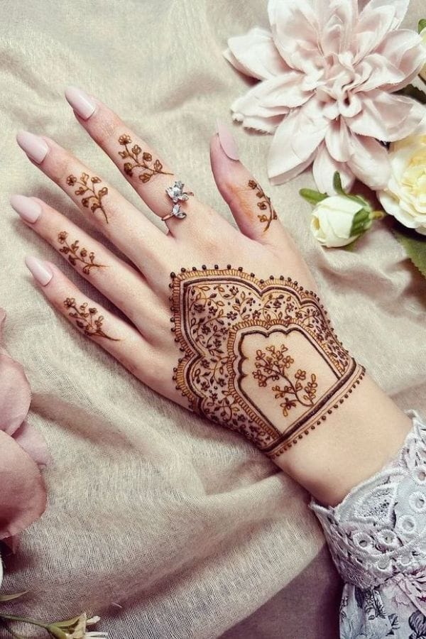 Basic Arabic Mehndi Designs (3)