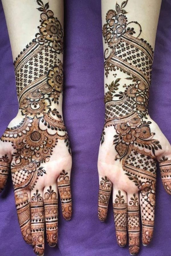 Basic Arabic Mehndi Designs (6)