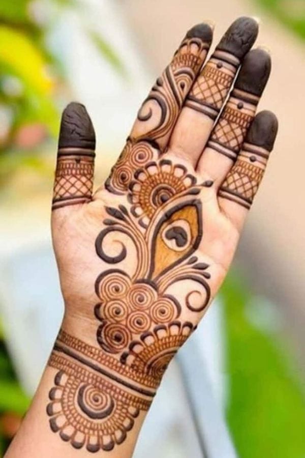 Basic Arabic Mehndi Designs (8)