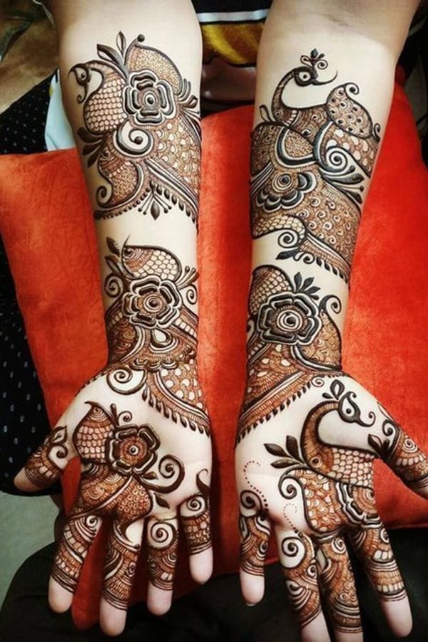 Basic Arabic Mehndi Designs