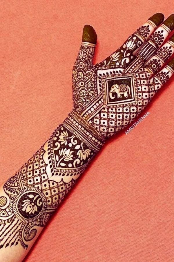 Bridal Elephant Patterns (2)