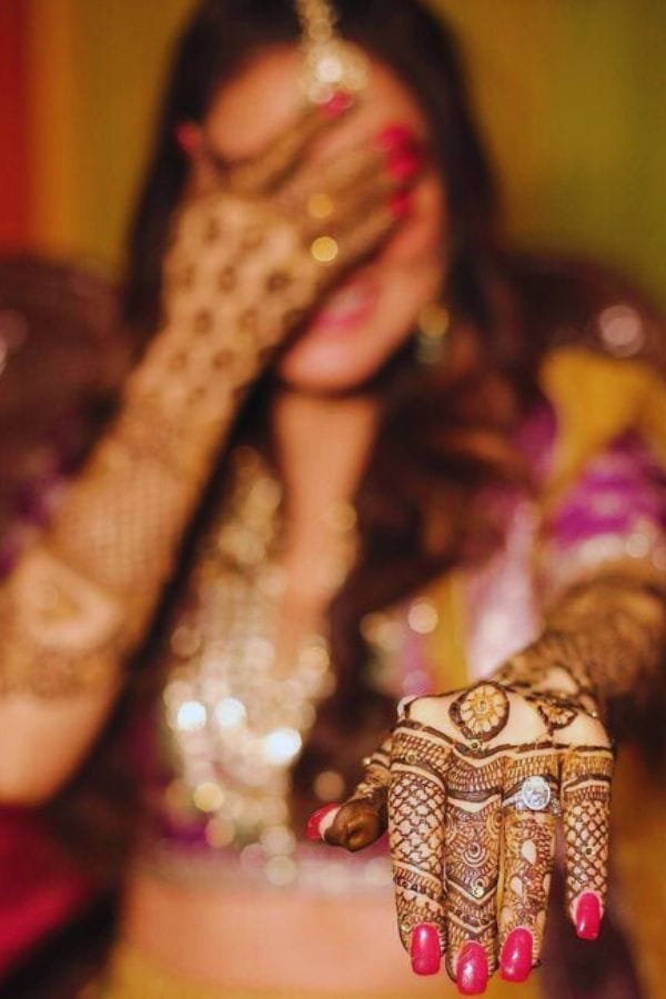 Glitter And Stone Pattern Accents
