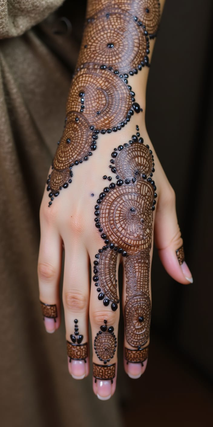 Full Hand Mehndi Design Photos