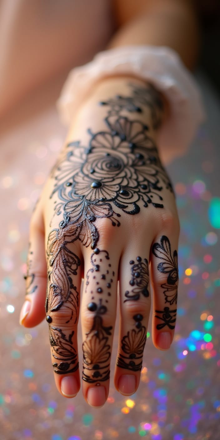 Simple Unique Hand Mehndi Design